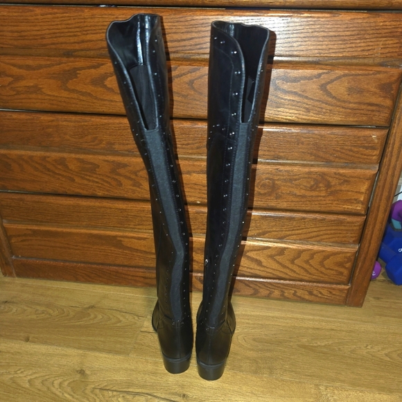 Black Vincent camuto boots - Picture 6 of 8